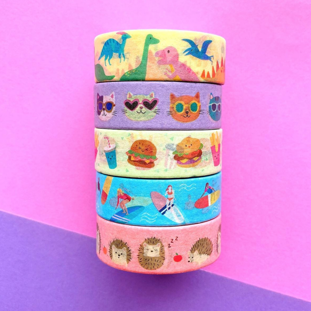 Washi Tape: Surfers - Freshie & Zero Studio Shop