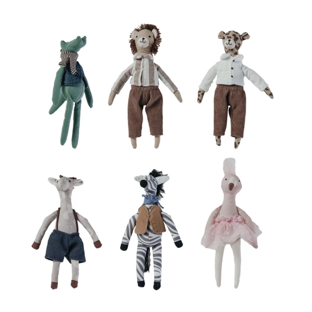 Fashionable Zoo Animals - Freshie & Zero Studio Shop