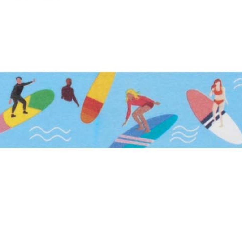Washi Tape: Surfers - Freshie & Zero Studio Shop