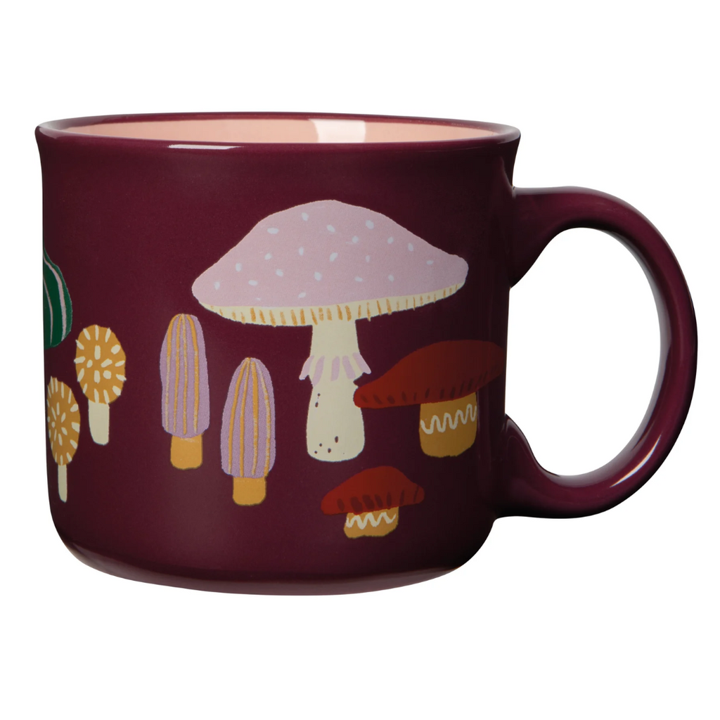 Mushroom Gems 20oz Ceramic Mug by Danica - Freshie & Zero Studio Shop