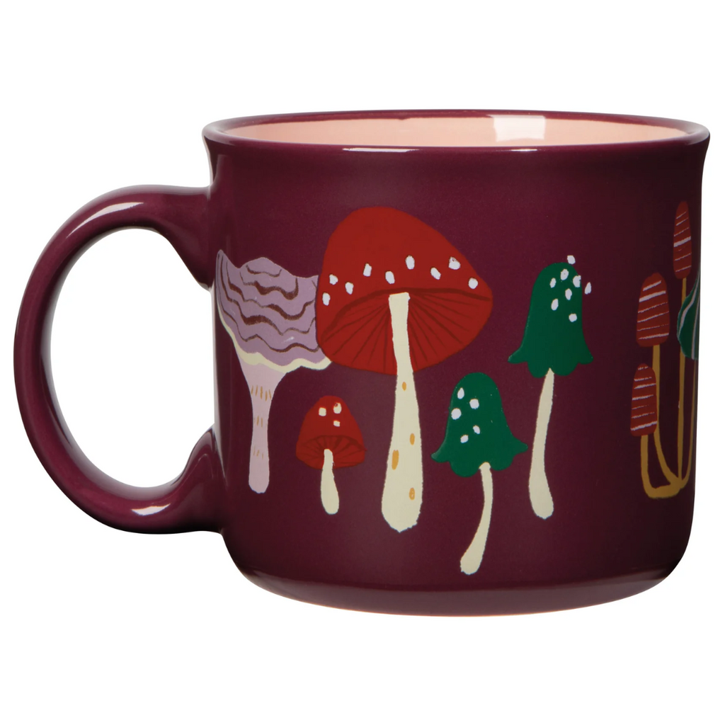 Mushroom Gems 20oz Ceramic Mug by Danica - Freshie & Zero Studio Shop