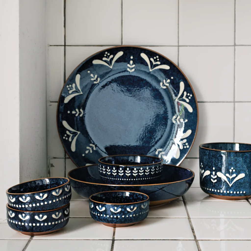 Nightbloom Appetizer Plate By Danica Heirloom - Freshie & Zero Studio Shop