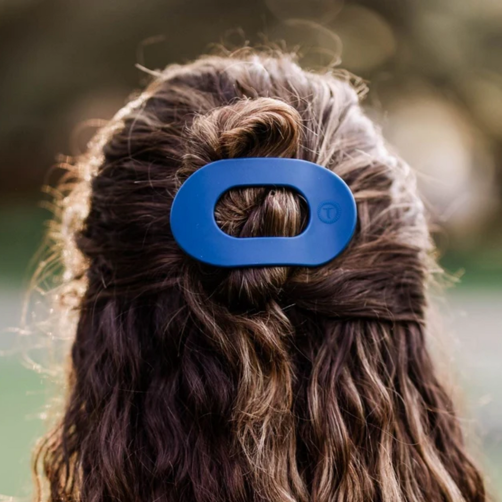 Teleties Small Flat Round Hair Clip - Freshie & Zero Studio Shop