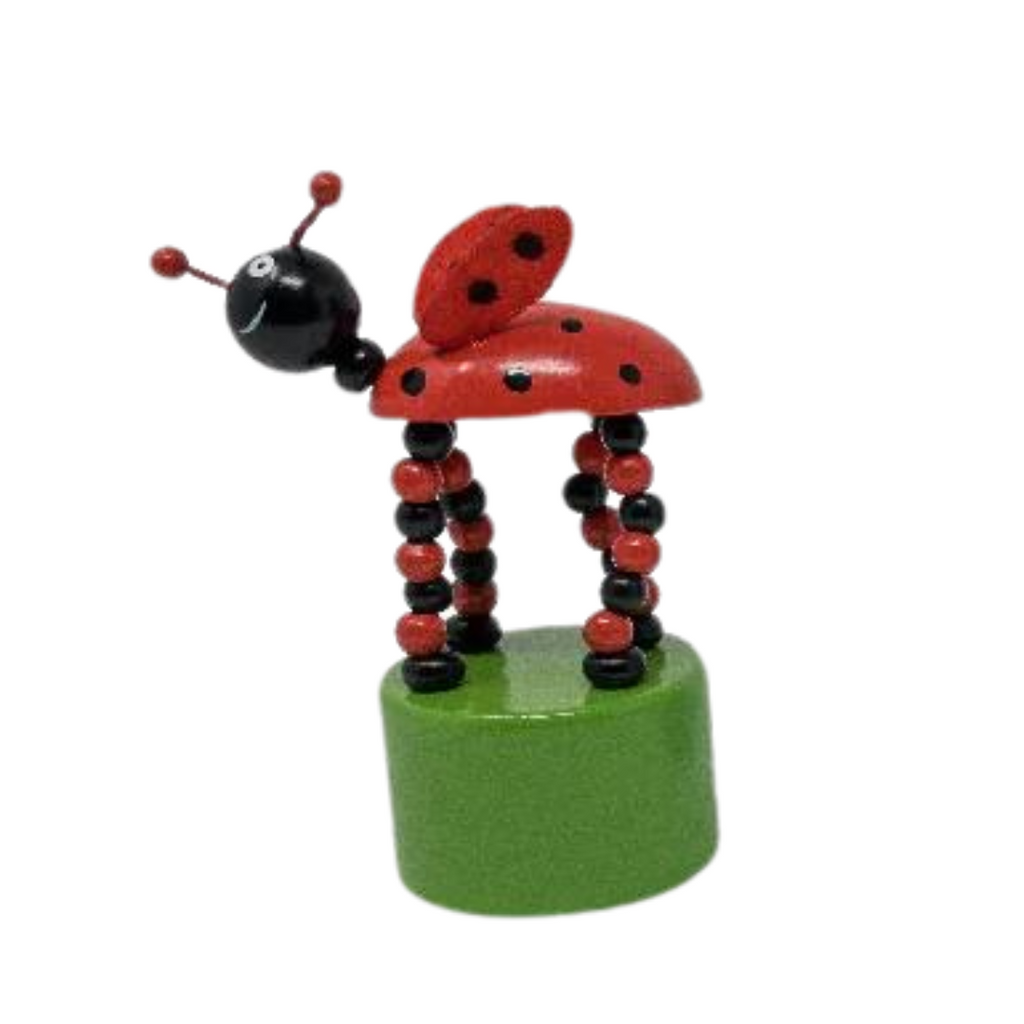 Bug Push Puppet Toy - Freshie & Zero Studio Shop