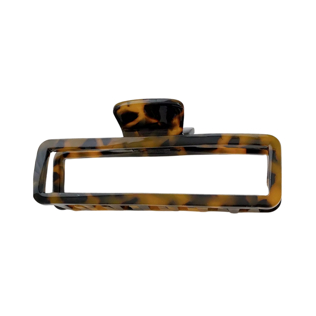Large Hollow Rectangle Hair Claw Clip - Freshie & Zero Studio Shop