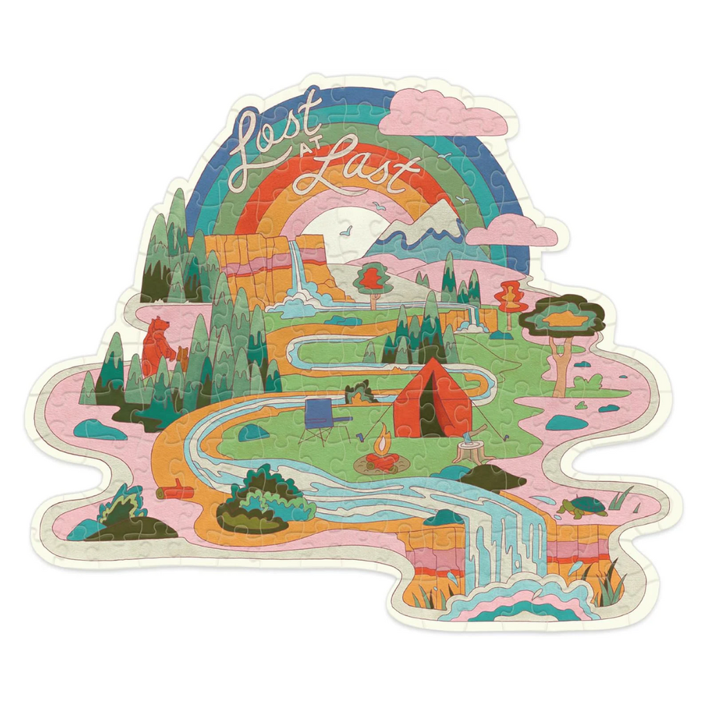 Lost At Last Mini Puzzle: 140 Piece - Freshie & Zero Studio Shop