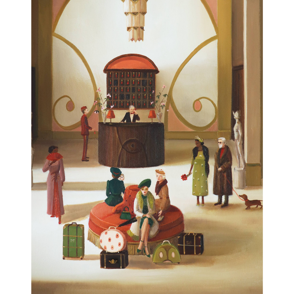 Janet Hill Art Print: Spymasters 11"x13" - Freshie & Zero Studio Shop