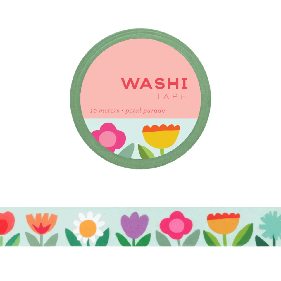 Washi Tape: Petal Parade - Freshie & Zero Studio Shop
