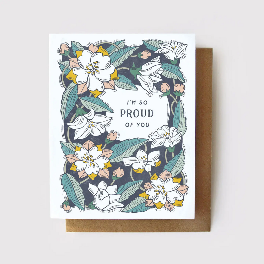 Greeting Card by Root & Branch: So Proud Of You - Freshie & Zero Studio Shop
