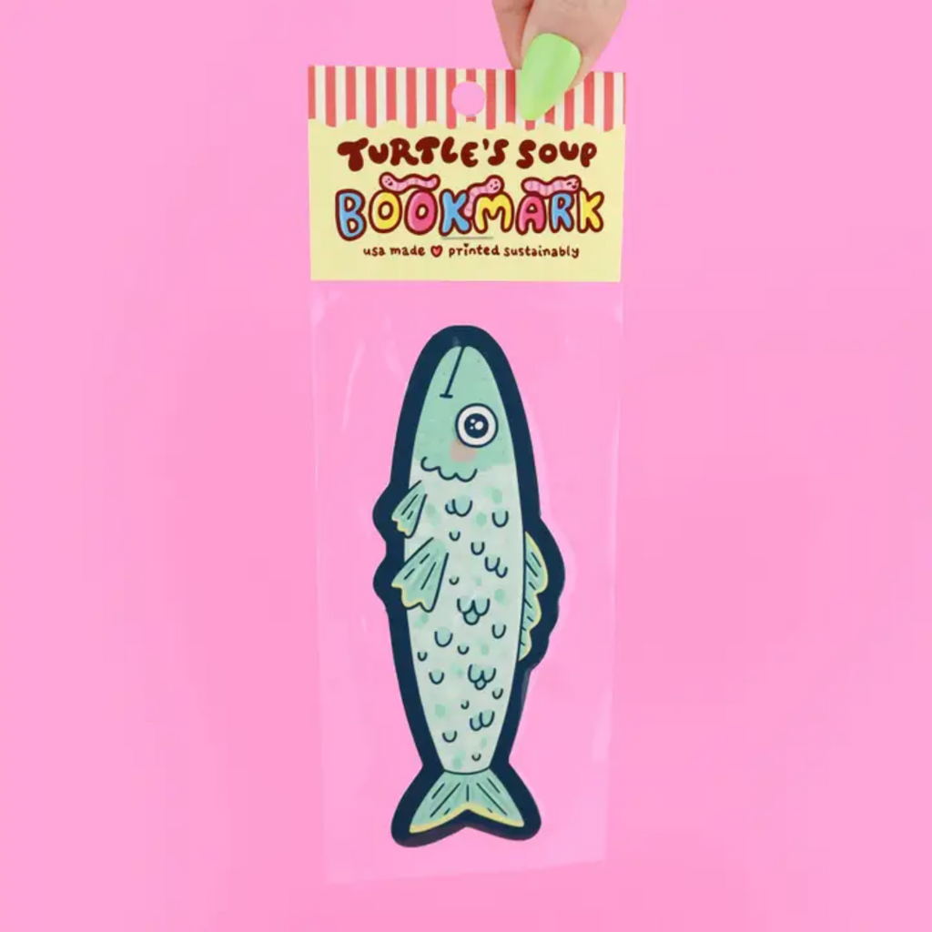 Silly Sardine Bookmark - Freshie & Zero Studio Shop
