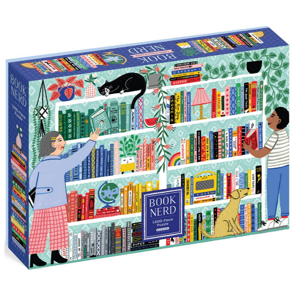 Book Nerd Puzzle: 1000 Pieces - Freshie & Zero Studio Shop