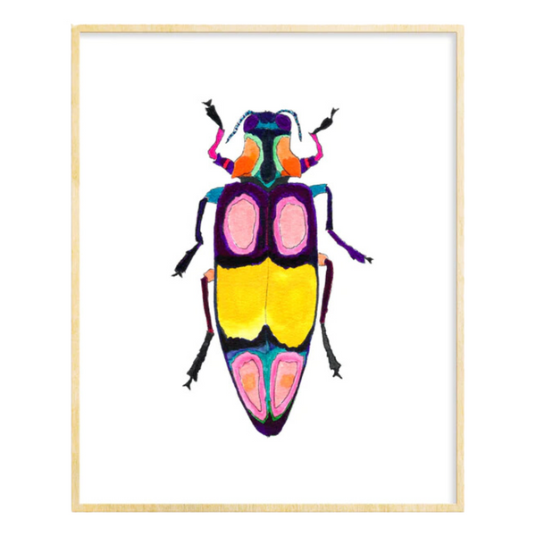 Snoogs & Wilde 5x7 Art Print ~ Beetle #2 - Freshie & Zero Studio Shop