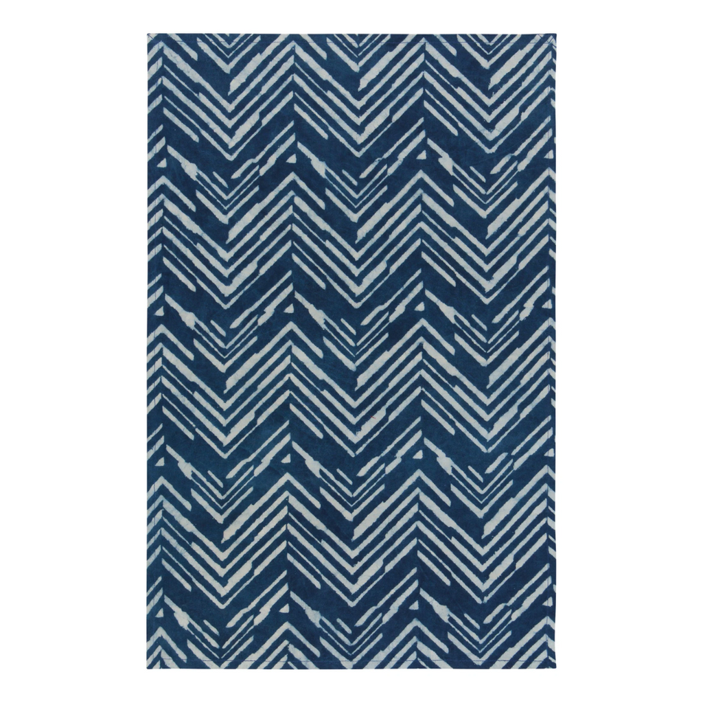 Inlet Block Print Dishtowel by Danica - Set of 2 - Freshie & Zero Studio Shop