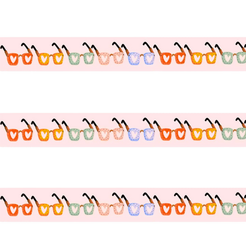 Washi Tape: Sunglasses Summer - Freshie & Zero Studio Shop