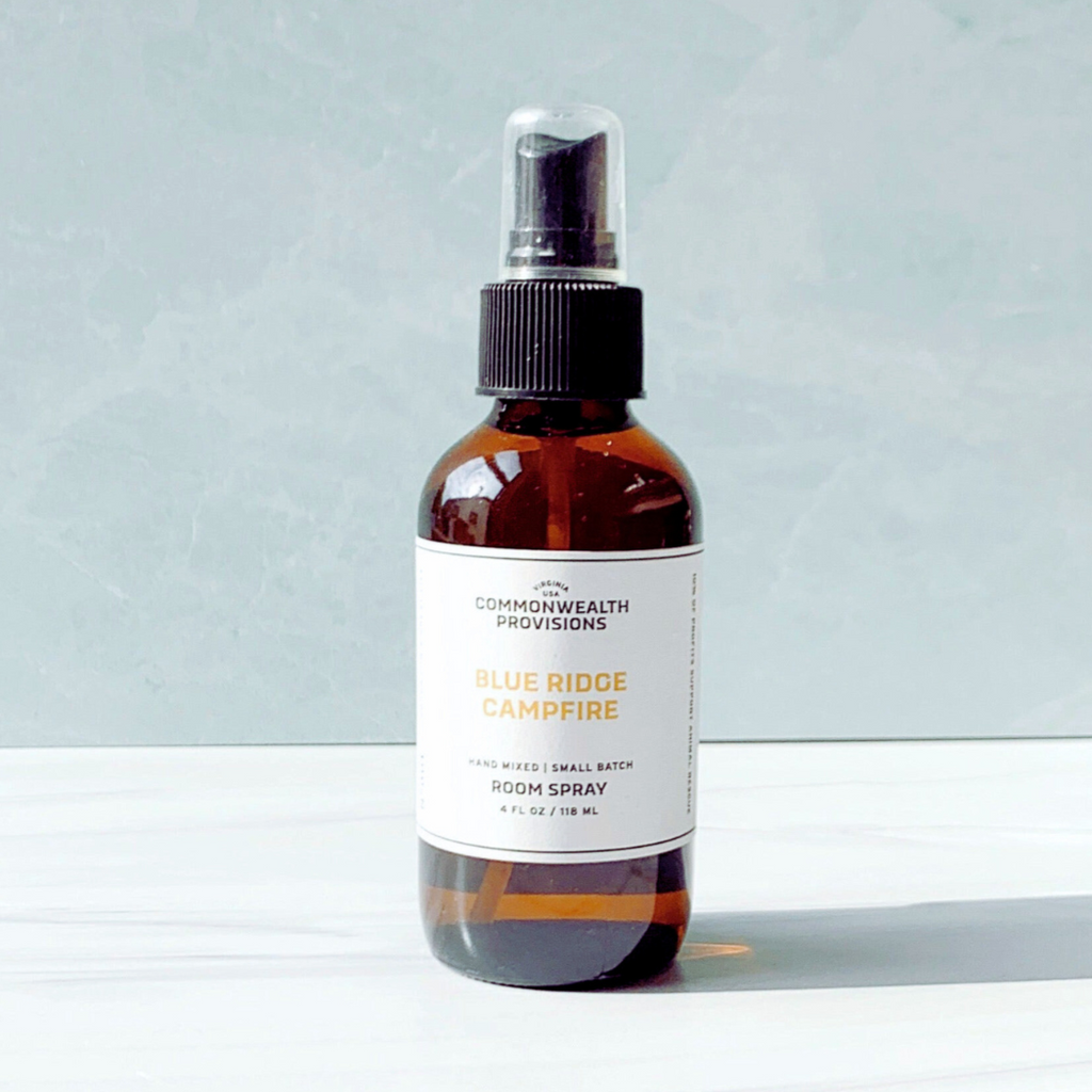 Blue Ridge Campfire Room Spray - Commonwealth Provisions - Freshie & Zero Studio Shop