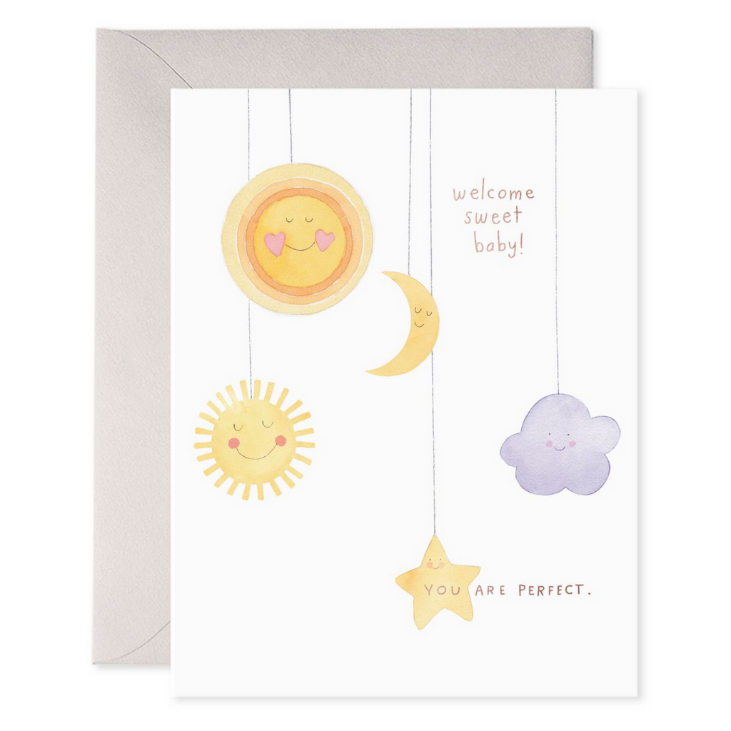 Baby Mobile Card by E. Frances Paper - Freshie & Zero Studio Shop