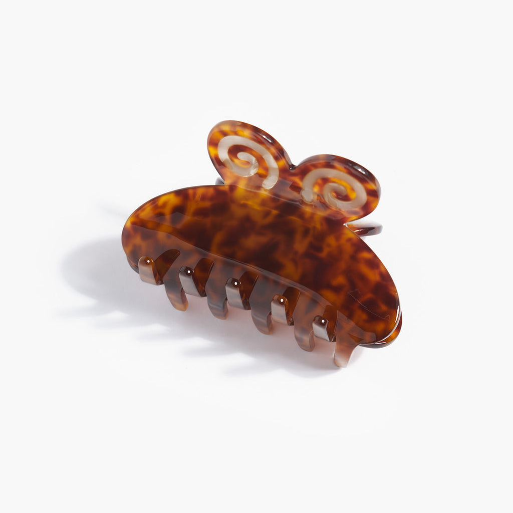 Cinnamon Tortoise Hair Claw - Freshie & Zero Studio Shop