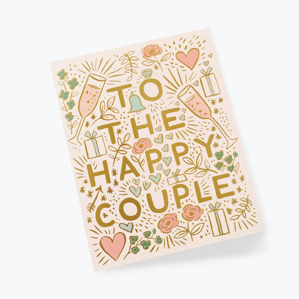 To the Happy Couple - Wedding Card - Freshie & Zero Studio Shop
