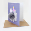 Hippo Pop-up - Birthday Card - Freshie & Zero Studio Shop
