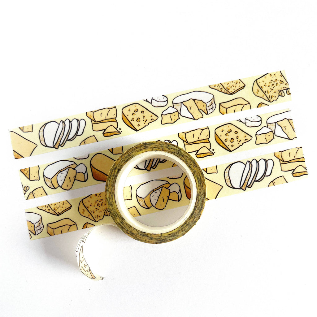 Cheese Please Washi Tape - Freshie & Zero Studio Shop