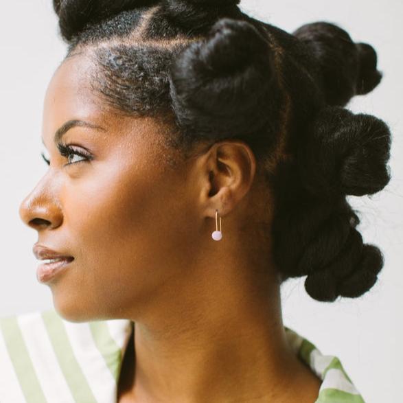 Gold Dainty Dot Earrings | Winter - Freshie & Zero Studio Shop