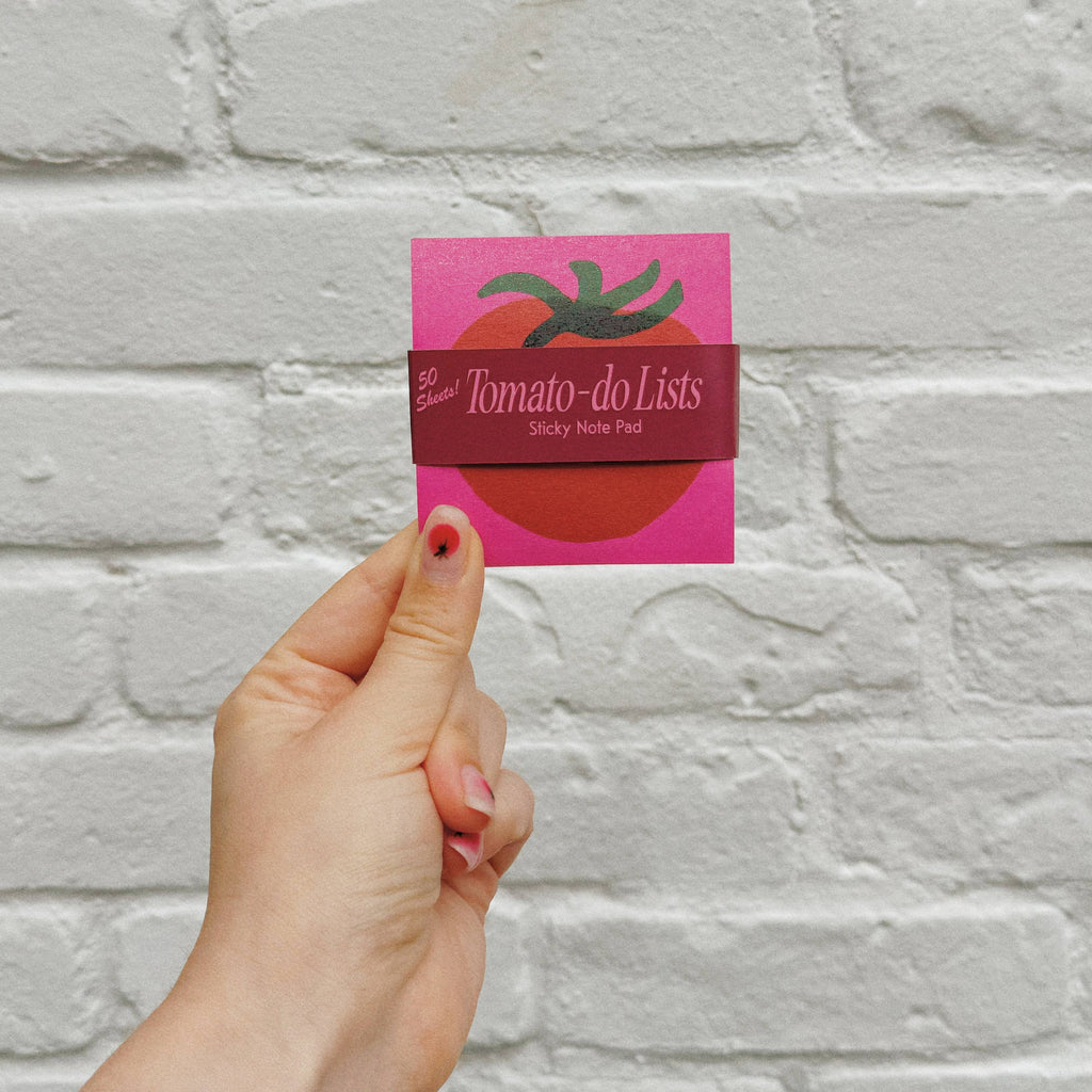 Tomato-do List Sticky Notes - Freshie & Zero Studio Shop