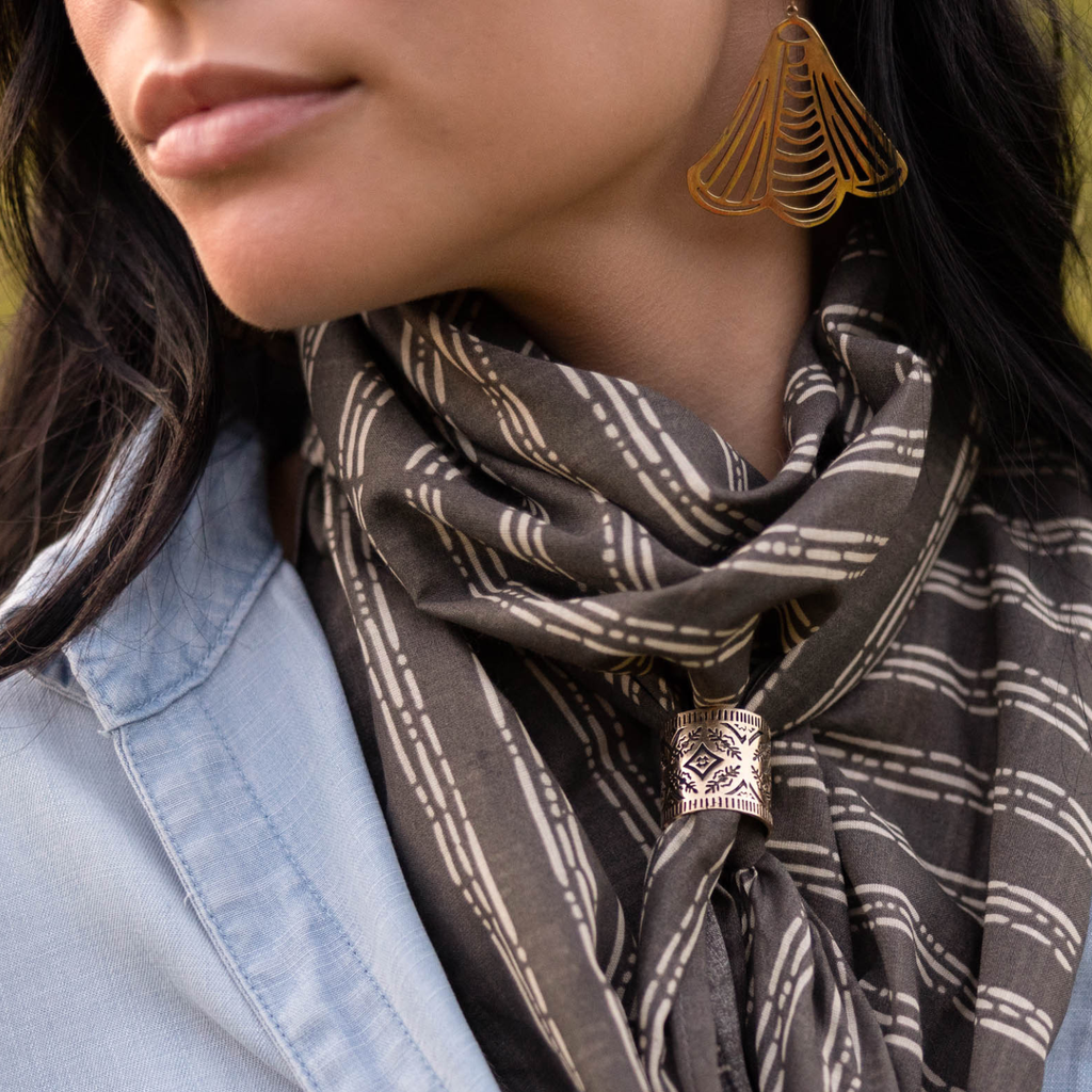 Josie Brass Earrings by Handker - Freshie & Zero Studio Shop