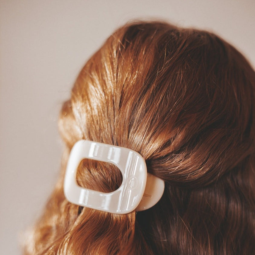 Teleties Small Flat Round Hair Clip - Freshie & Zero Studio Shop