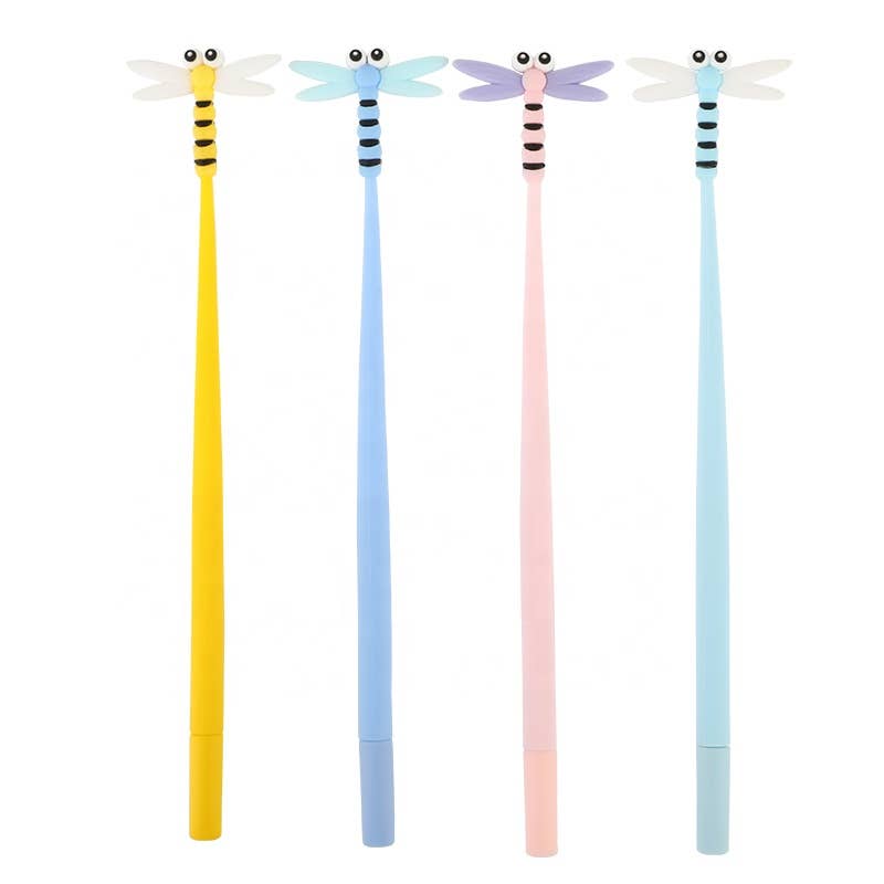 Dragonfly Wiggle Gel Pen - Freshie & Zero Studio Shop