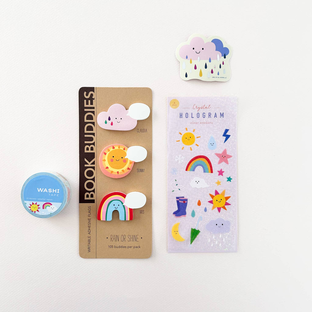 Rain or Shine Book Buddies - Freshie & Zero Studio Shop