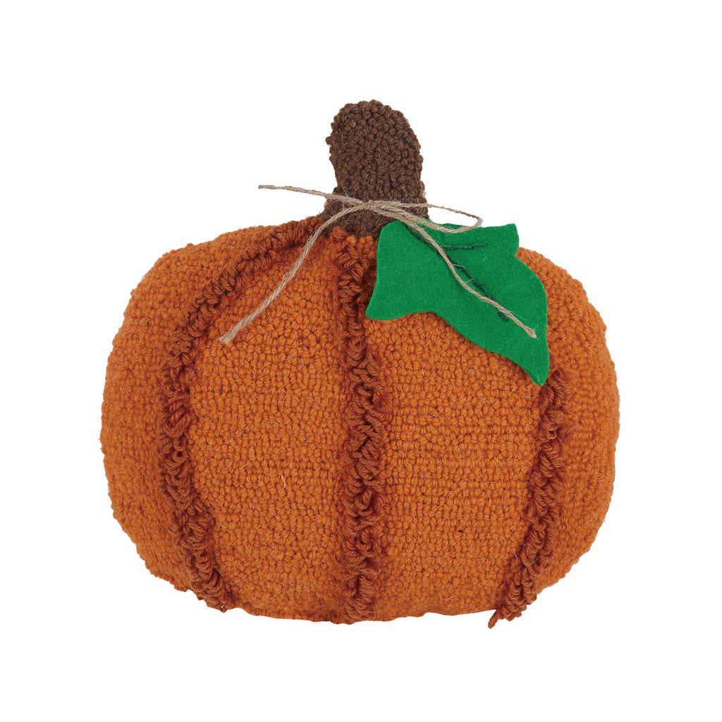 Shaped Pumpkin with Leaf Hook Pillow - Freshie & Zero Studio Shop