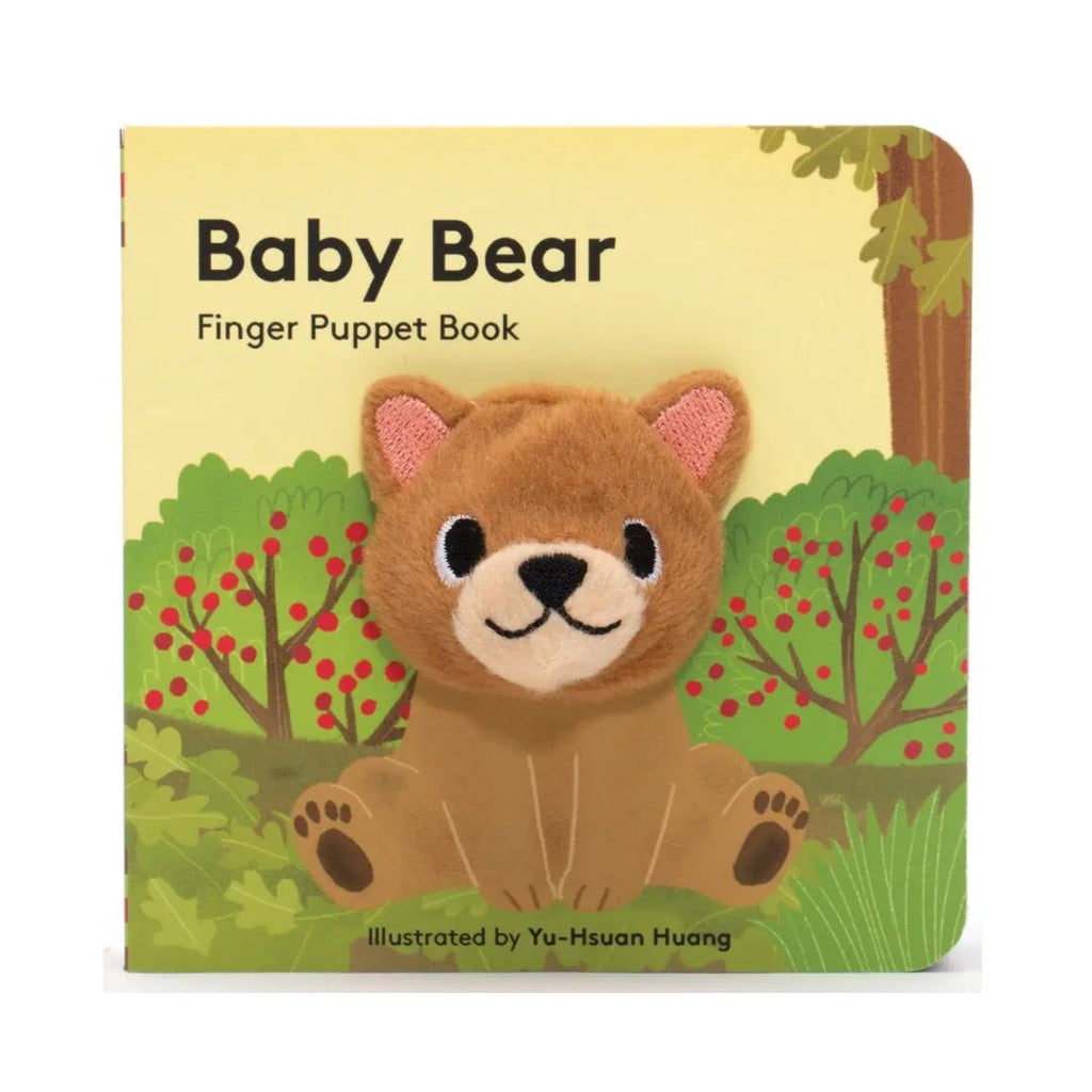 Baby Bear Finger Puppet Board Book - Freshie & Zero Studio Shop