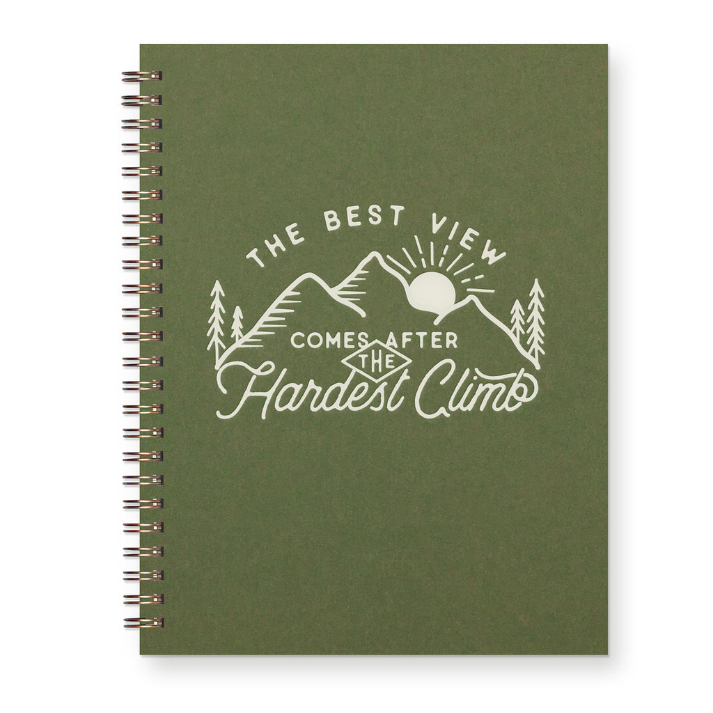 Best View Lined Notebook - Freshie & Zero Studio Shop