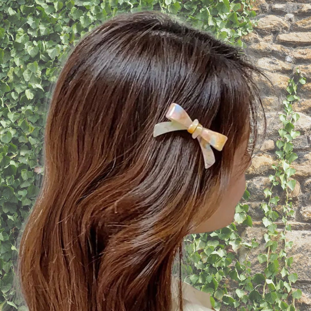 Coquette Bow Barrette Hair Clip - Freshie & Zero Studio Shop