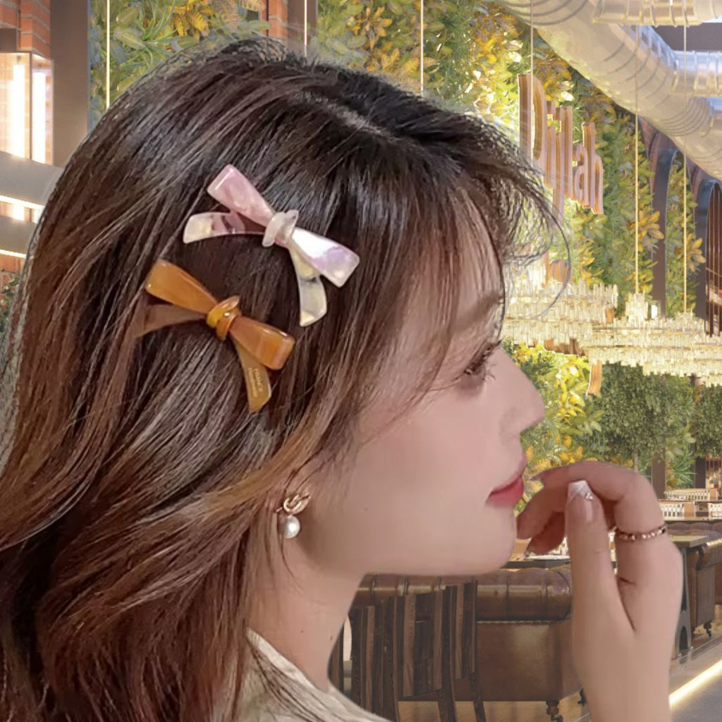 Coquette Bow Barrette Hair Clip - Freshie & Zero Studio Shop