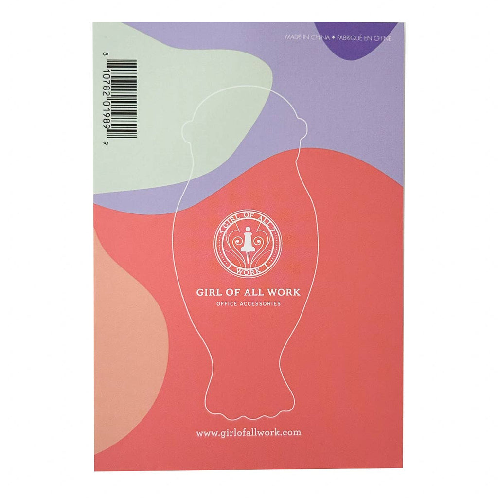 Sea Otter Die Cut Single Sticky Notes - Freshie & Zero Studio Shop