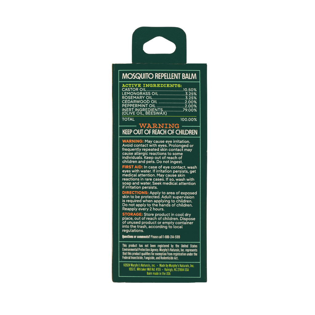 Mosquito Repellent Balm Stick - Freshie & Zero Studio Shop