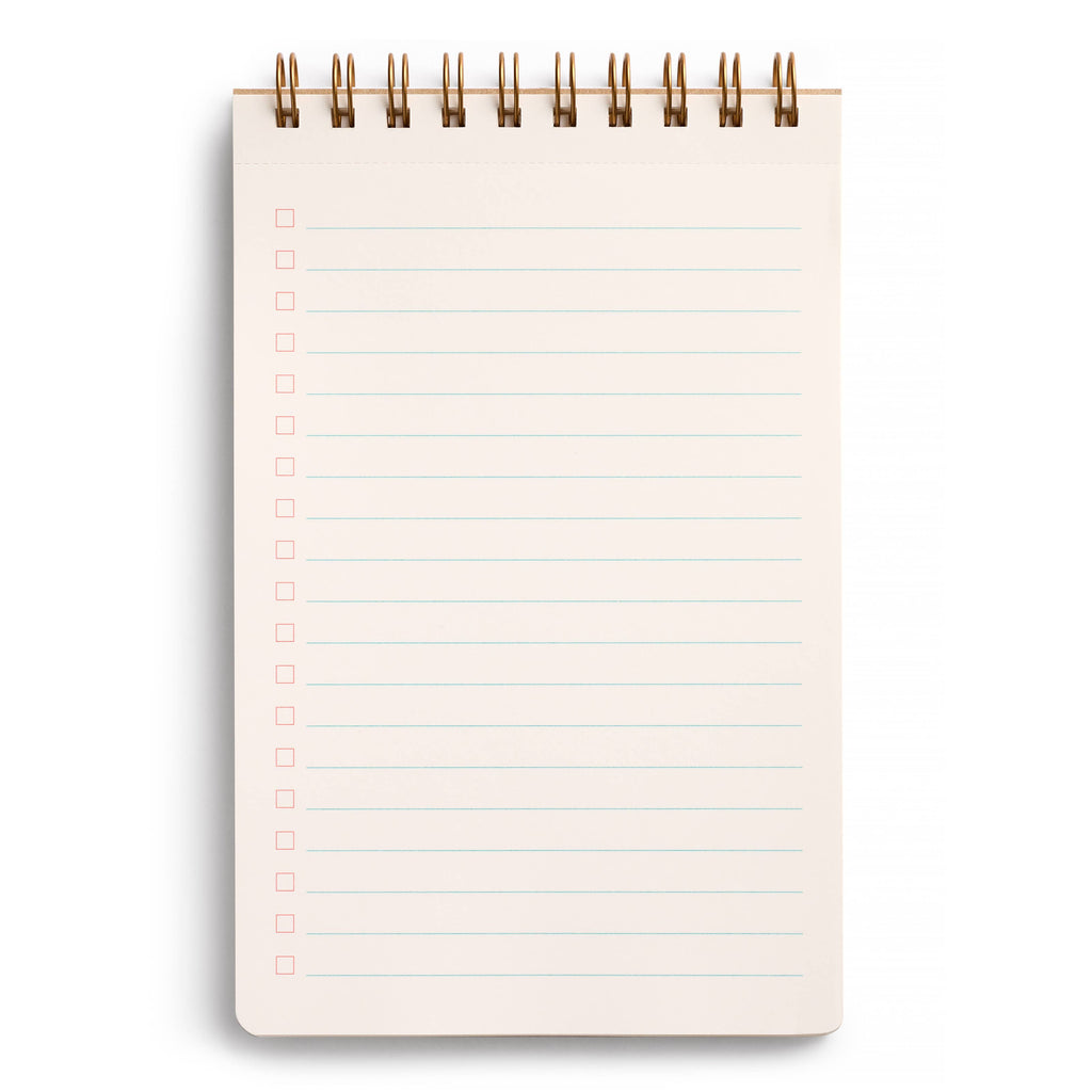 Navy Meadow Floral Task Pad Notebook - Freshie & Zero Studio Shop