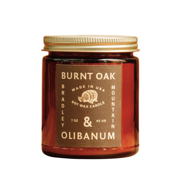 Burnt Oak & Olibanum Candle by Bradley Mountain - Freshie & Zero Studio Shop