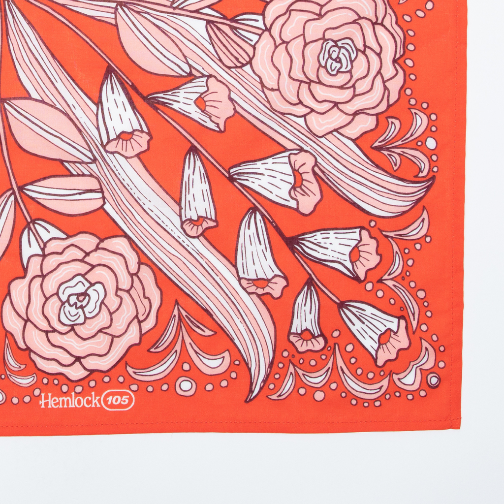 Hemlock Bandana: No. 105 Greta - Freshie & Zero Studio Shop