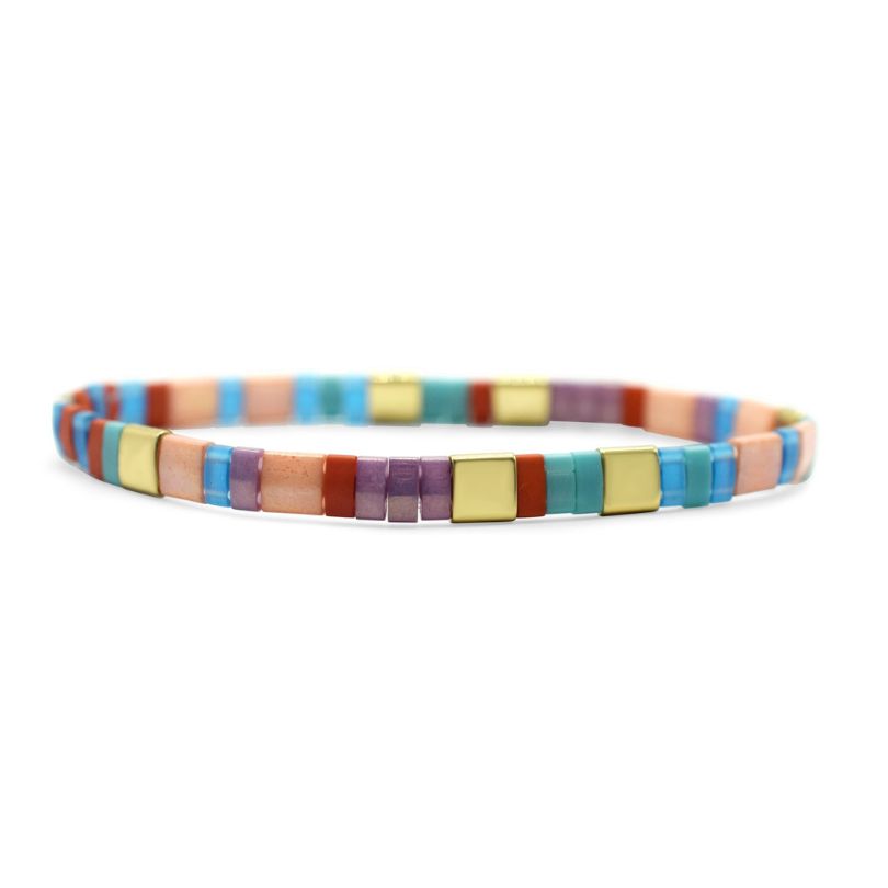 Celebrate: Morse Code Tila Bracelet - Freshie & Zero Studio Shop