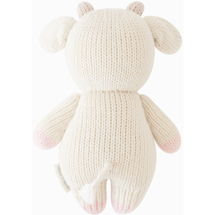 Mini Hand-Knit Baby Cow Animal Dolls by Cuddle + Kind - Freshie & Zero Studio Shop