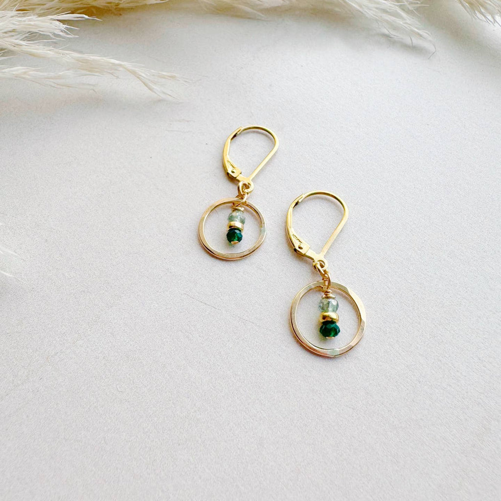 seedling leaf earrings - Freshie & Zero Studio Shop