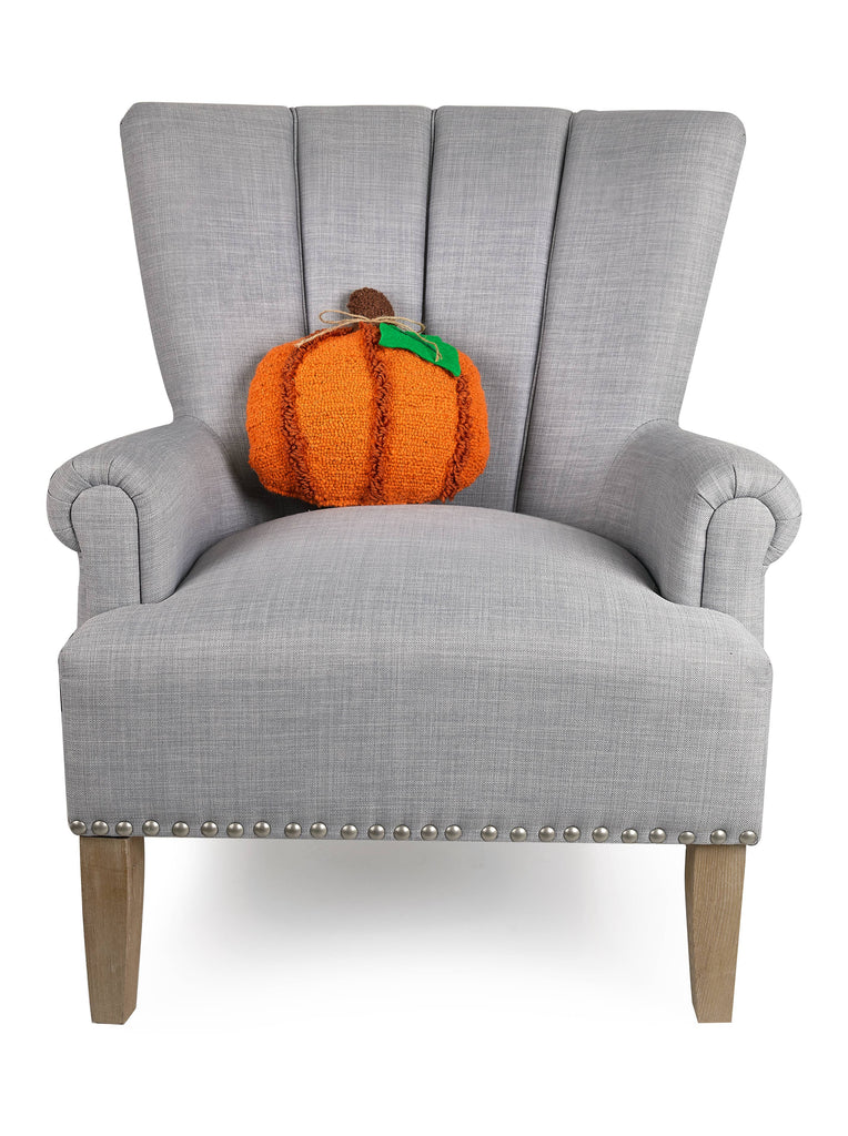 Shaped Pumpkin with Leaf Hook Pillow - Freshie & Zero Studio Shop