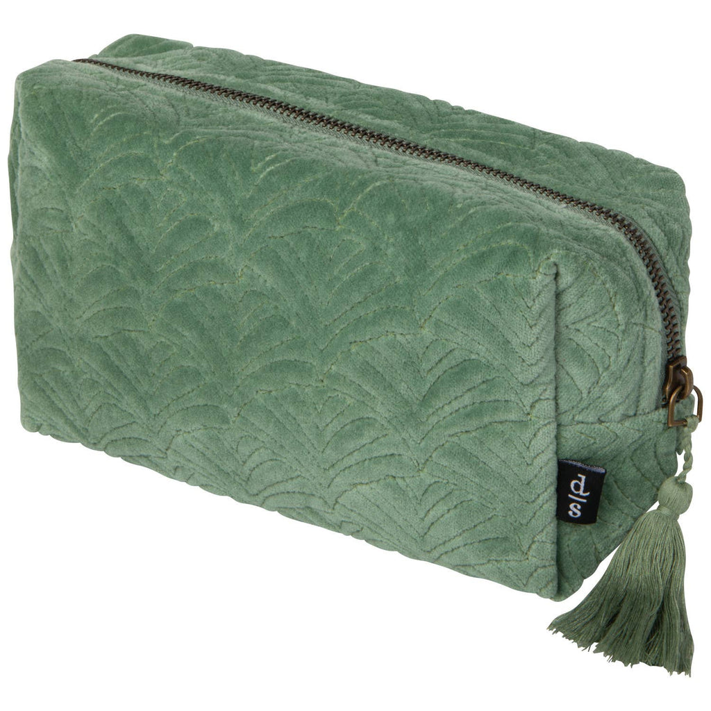 Jade Quilted Cosmetic Bag - Freshie & Zero Studio Shop