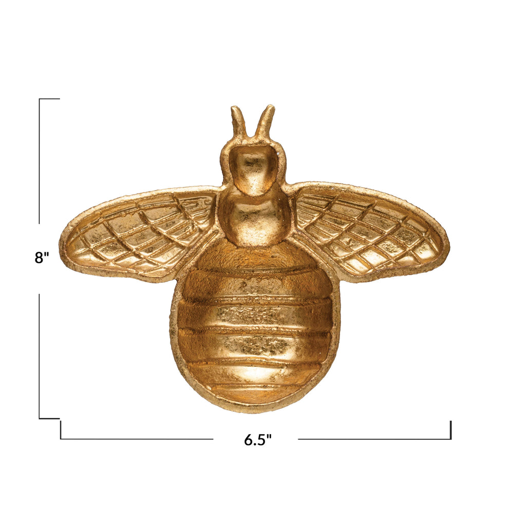 Golden Cast Iron  Bee - Freshie & Zero Studio Shop