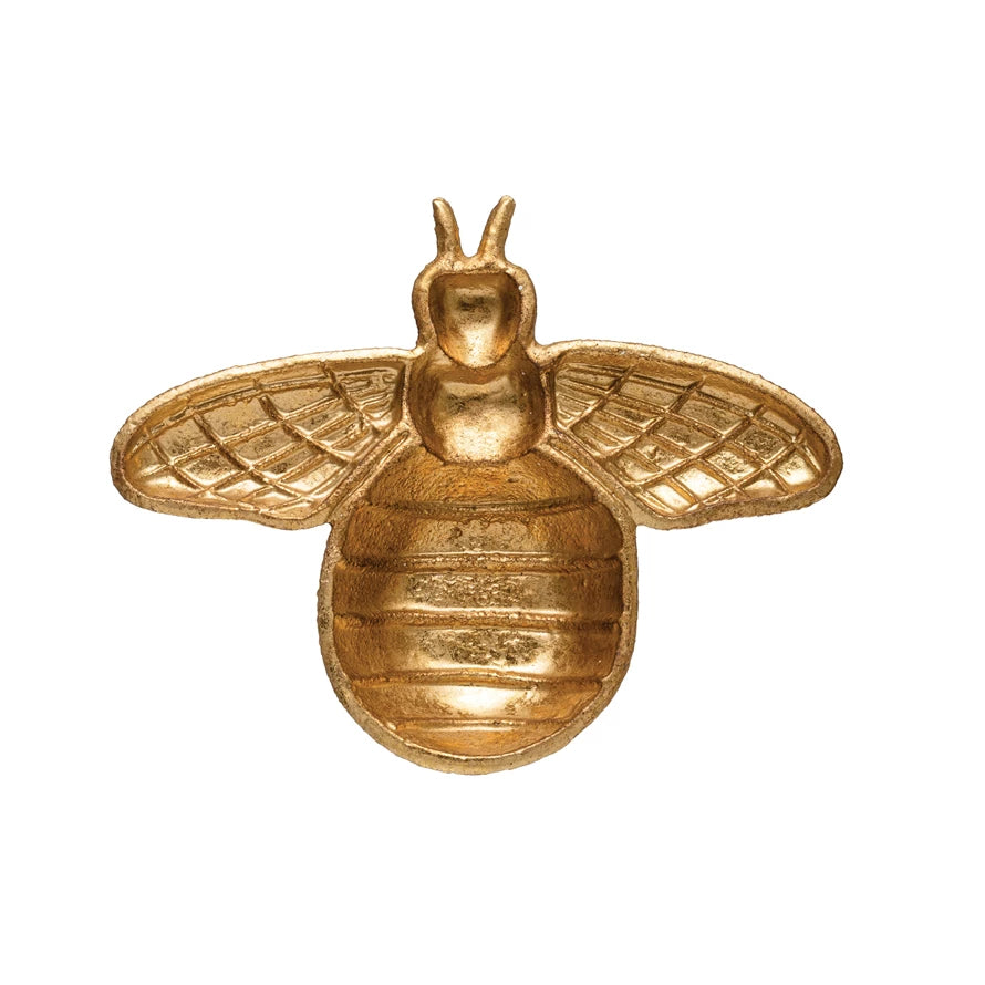 Golden Cast Iron  Bee - Freshie & Zero Studio Shop