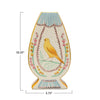 Yellow Bird Spring Illustrated Vase - Freshie & Zero Studio Shop