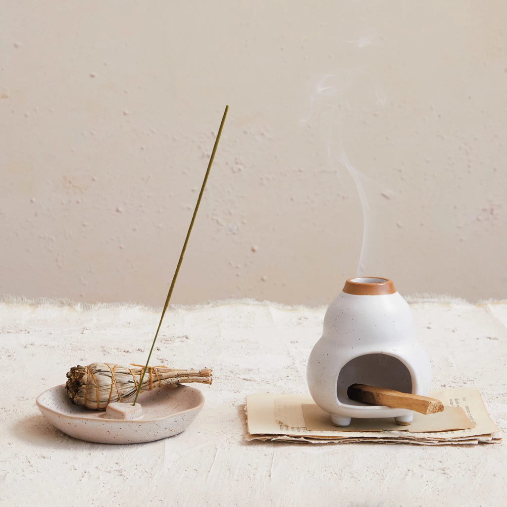 Embossed Heart Incense Dish/Holder - Freshie & Zero Studio Shop