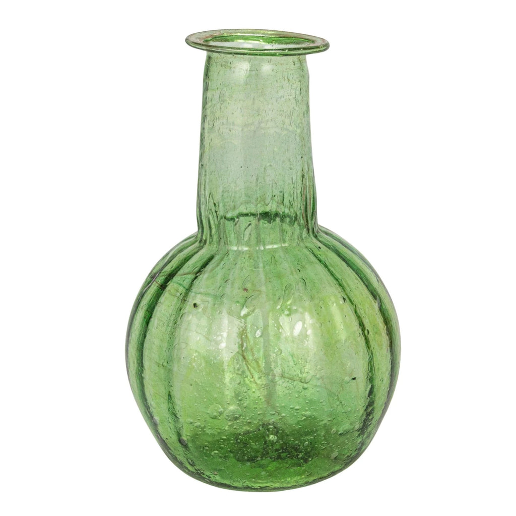 Hand-Blown Recycled Glass Vase - Freshie & Zero Studio Shop